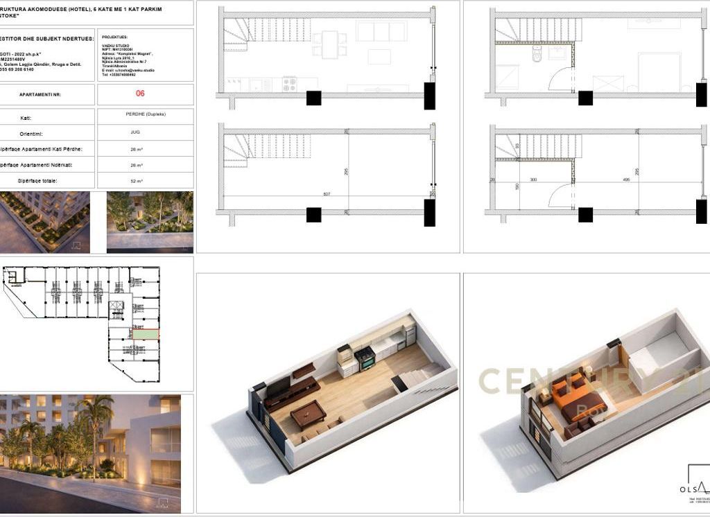 Duplex 1+1 Për Shitje në Golem, Durrës - 80,000€ | 52 m²