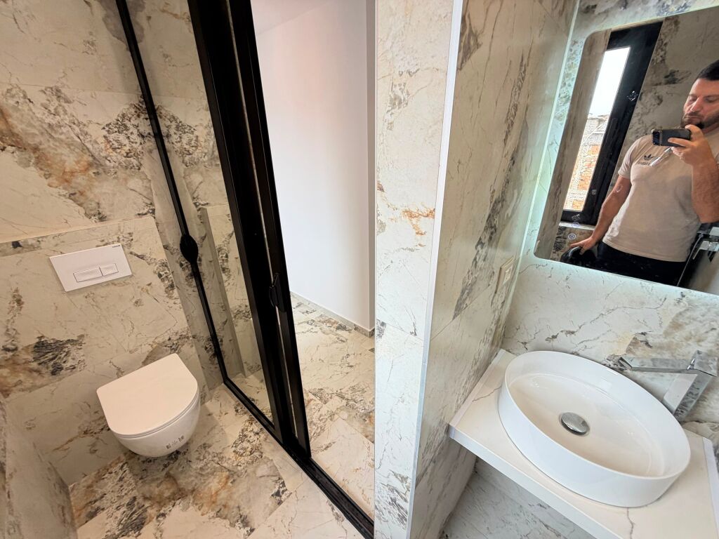 🏡 Apartment 1+1 for Sale  📍 Asim Vokshi Street, opposite SPAK, inside the Small Ring, Tirana