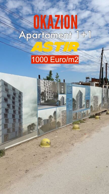 OKAZION ASTIR APARTAMENT 1+1 PER SHITJE!