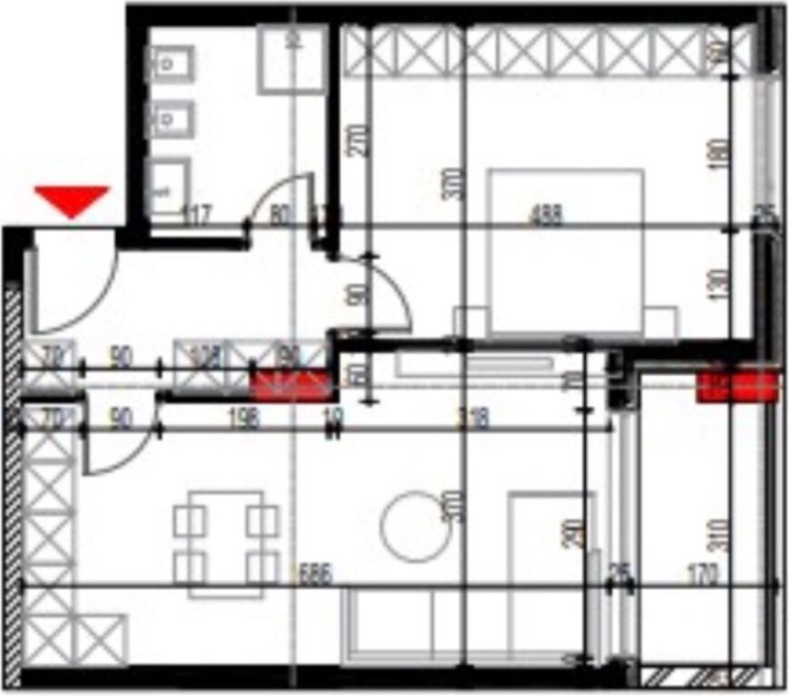 Vendesi Appartamento 1+1 Occasione - Paskuqan, Platinium 2 Residence