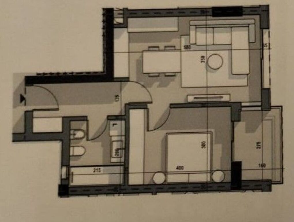 SHITET APARTAMENT 1+1 NE KOMPLEKSIN AJKA- Rruga 5 Maji!