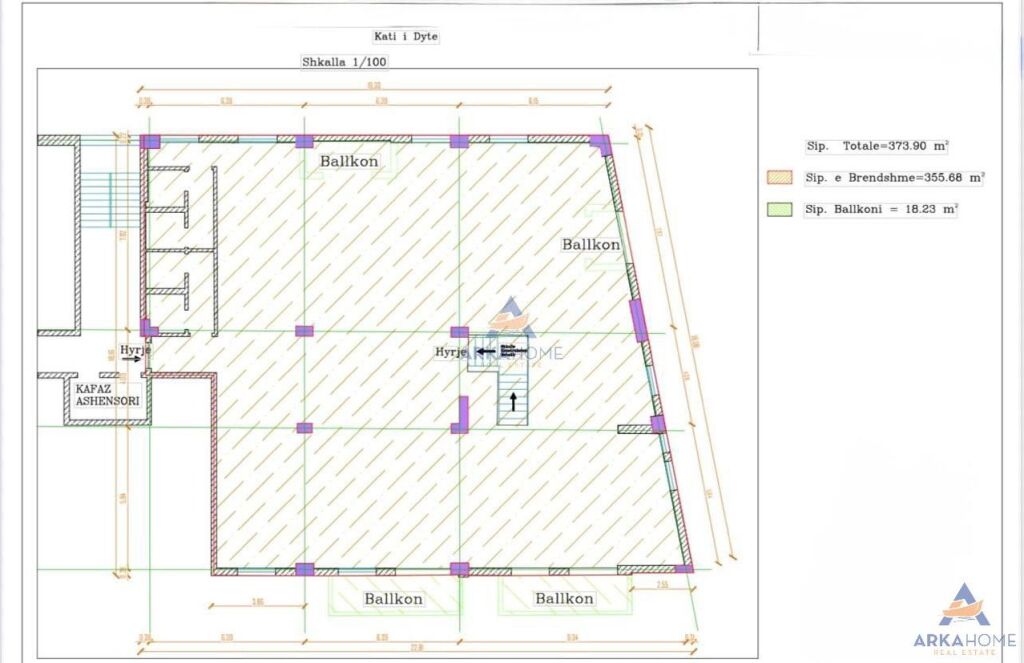 OFFICE FOR RENT 450M2 "NEAR THE INDIAN EYE CLINIC, PARIS MUNICIPALITY" 6000 EURO.
