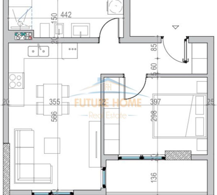 For sale,Apartment 1+1,Mali i Robit,Golem