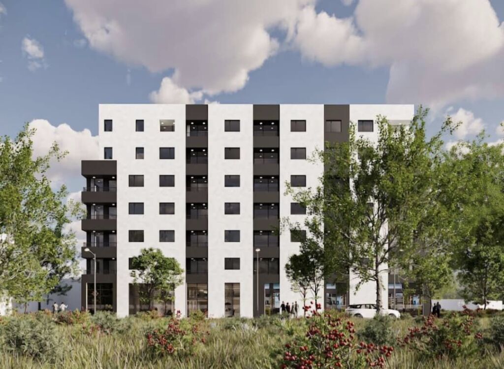 Shitet apartament 1+1 tek Rezidenca Platinium 2 , Paskuqan .