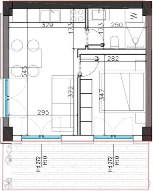 🏡 SHITET APARTAMENT 1+1 ME OBORR | SQUARE VILLAGE, DHËRMI