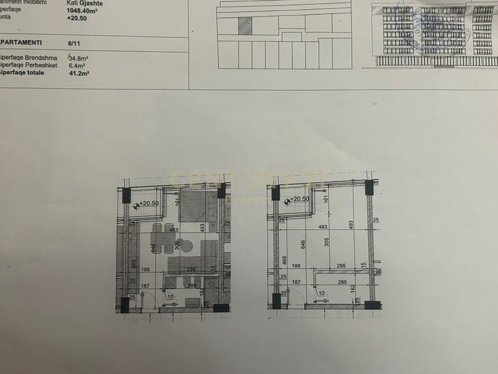 LOGER PARADISE, SELLING STUDIO CONVERTED INTO 1+1   49,000 €