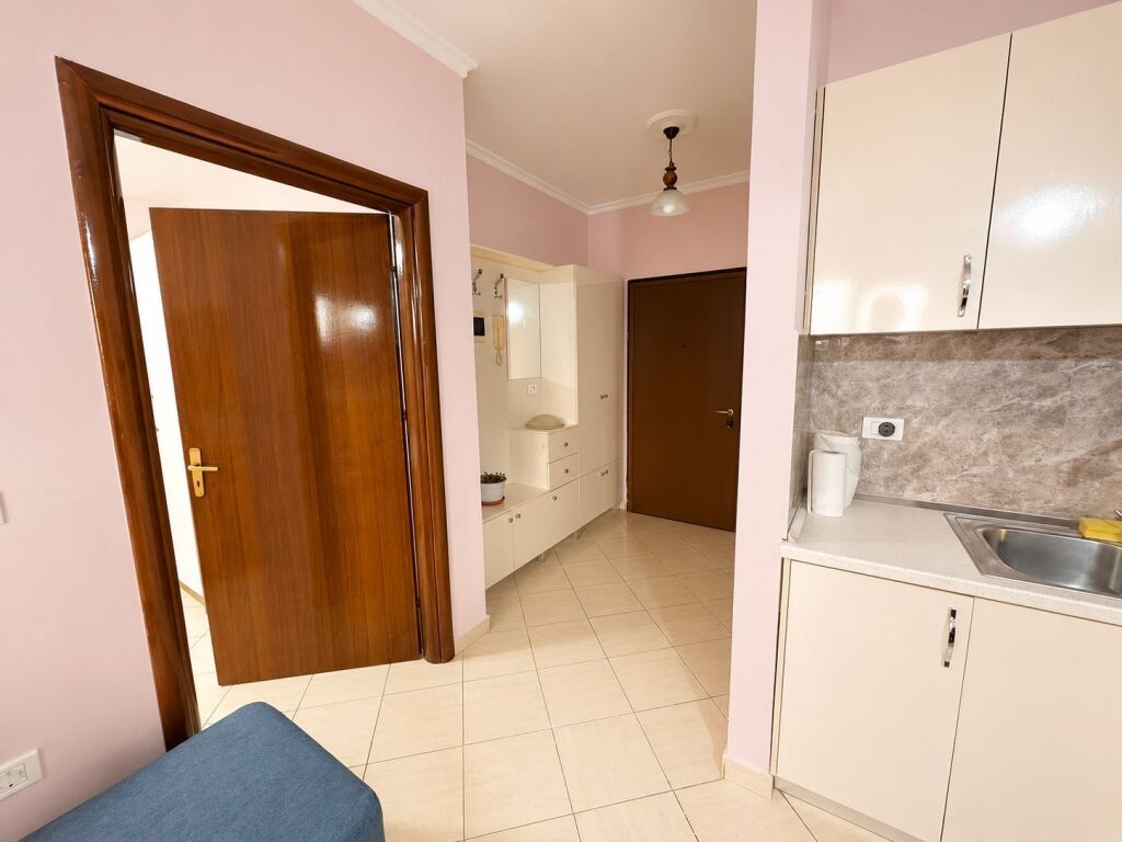 21 December - For sale 1+1 80m2 9th Floor With Elevator And Possibility To Divide Into 2+1 The apartment has a very good layout to make a division into a 2+1 apartment For sale 1+1 apartment, with an area of 80 m², located on the 9th floor of a new building with elevator, on “Muhamet Gjollesha” Street.  The apartment is organized into:  * Spacious living room with kitchen area * One bedroom * One bathroom * Large balcony * Bright and functional spaces  It is located in a very good and sought-after area of Tirana, with quick access to main roads and close to all necessary services.