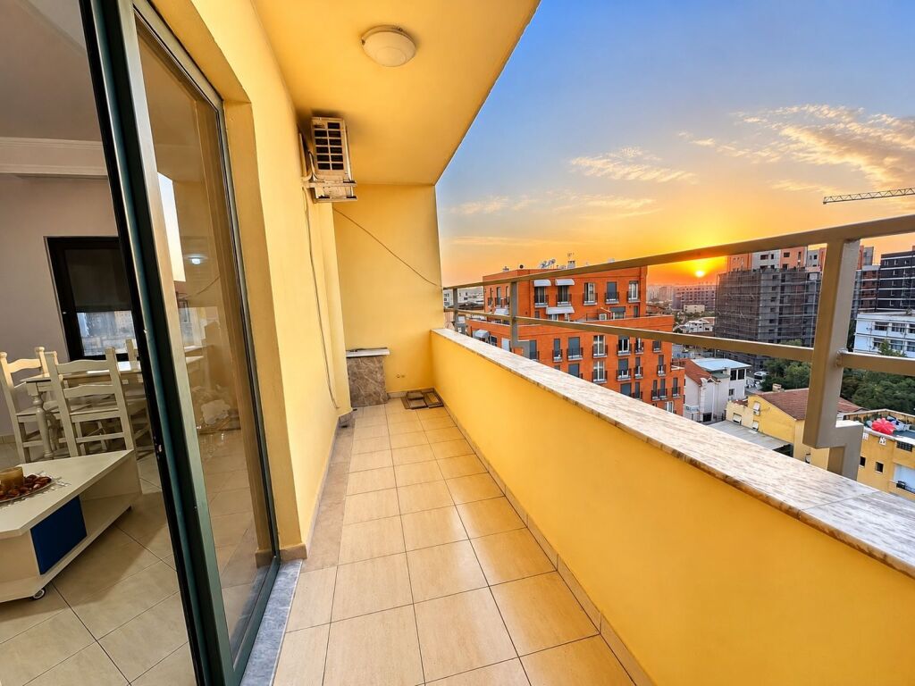 21 December - For sale 1+1 80m2 9th Floor With Elevator And Possibility To Divide Into 2+1 The apartment has a very good layout to make a division into a 2+1 apartment For sale 1+1 apartment, with an area of 80 m², located on the 9th floor of a new building with elevator, on “Muhamet Gjollesha” Street.  The apartment is organized into:  * Spacious living room with kitchen area * One bedroom * One bathroom * Large balcony * Bright and functional spaces  It is located in a very good and sought-after area of Tirana, with quick access to main roads and close to all necessary services.