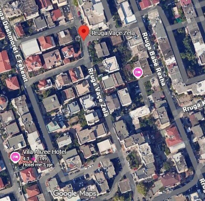 Apartament 2+1 për shitje në rrugën Vace Zela, Tiranë    ID 5340