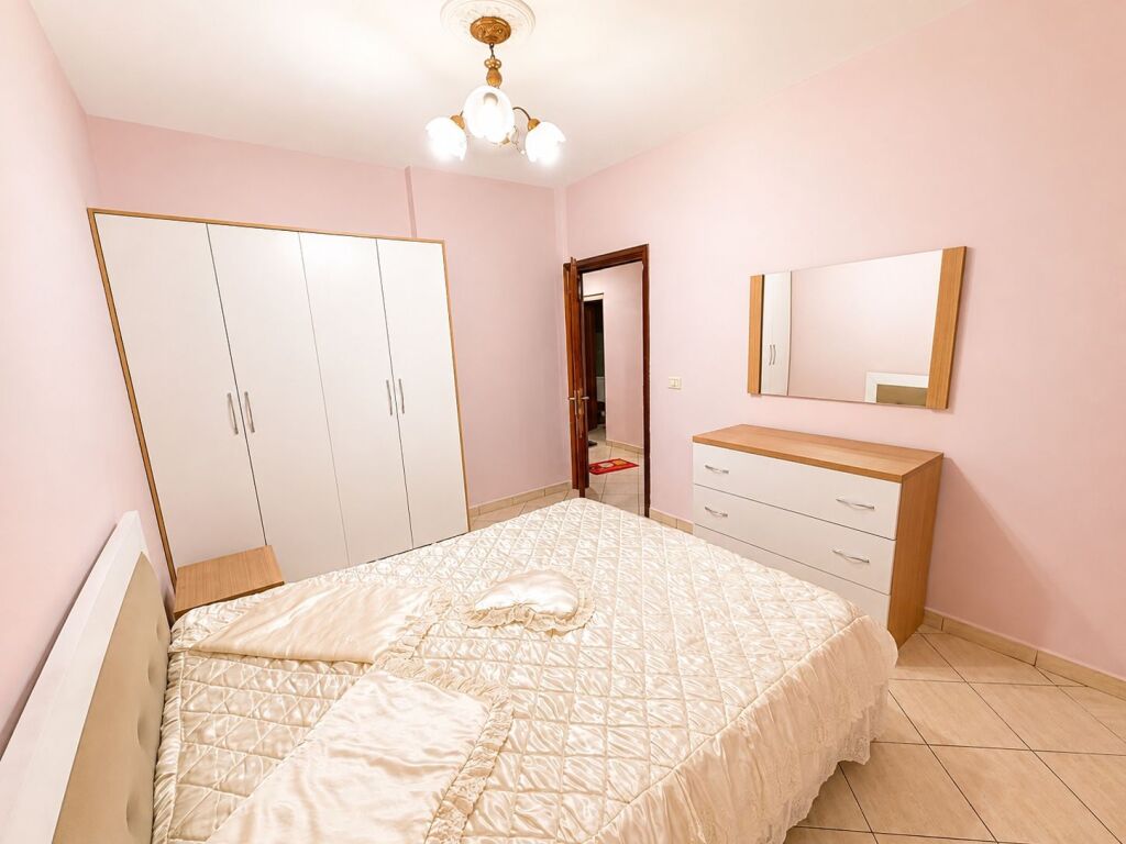 21 December - For sale 1+1 80m2 9th Floor With Elevator And Possibility To Divide Into 2+1 The apartment has a very good layout to make a division into a 2+1 apartment For sale 1+1 apartment, with an area of 80 m², located on the 9th floor of a new building with elevator, on “Muhamet Gjollesha” Street.  The apartment is organized into:  * Spacious living room with kitchen area * One bedroom * One bathroom * Large balcony * Bright and functional spaces  It is located in a very good and sought-after area of Tirana, with quick access to main roads and close to all necessary services.