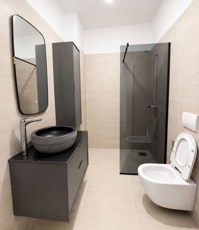 🏡 SHITET APARTAMENT 1+1 | 200M NGA DETI 🌊📄 Me Hipotekë📍 Golem