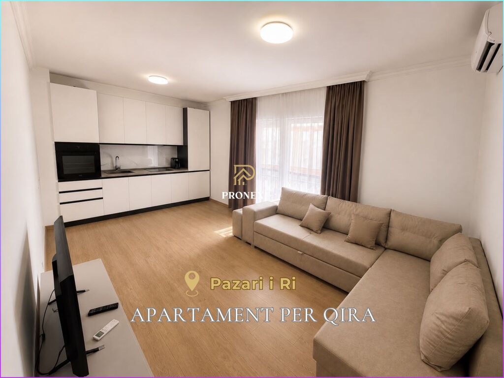 Apartament 2+1 me qira tek Pazari i Ri