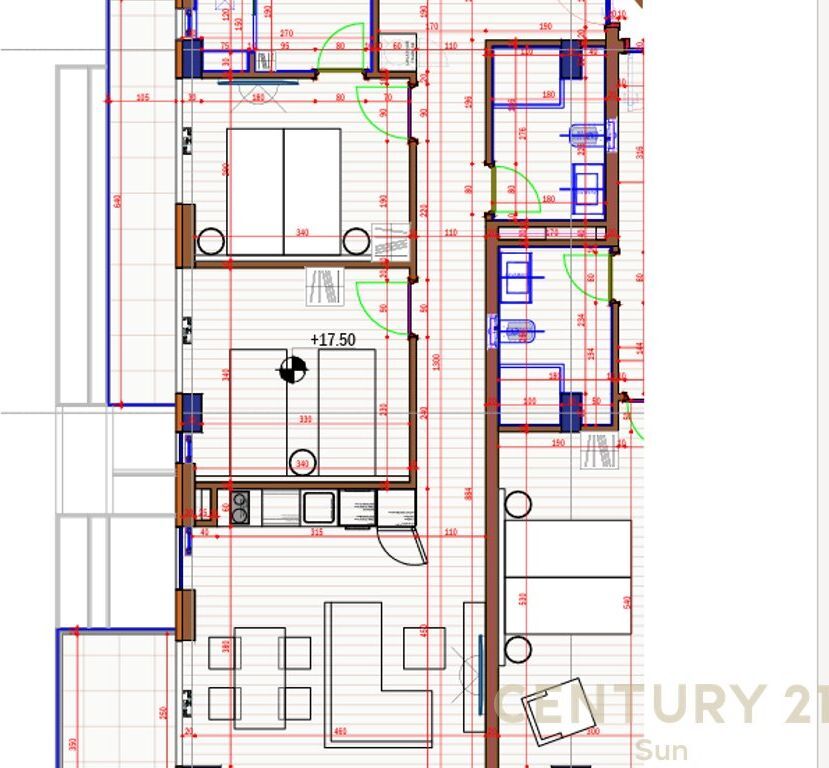 2+1 Apartment for sale in Saranda, Fifth Street - 174,600€ | 102.7 m²