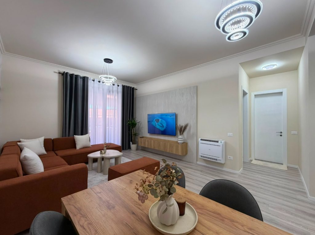 Appartamento 1+1 in Affitto nella Residenza Delijorgji, Tirana