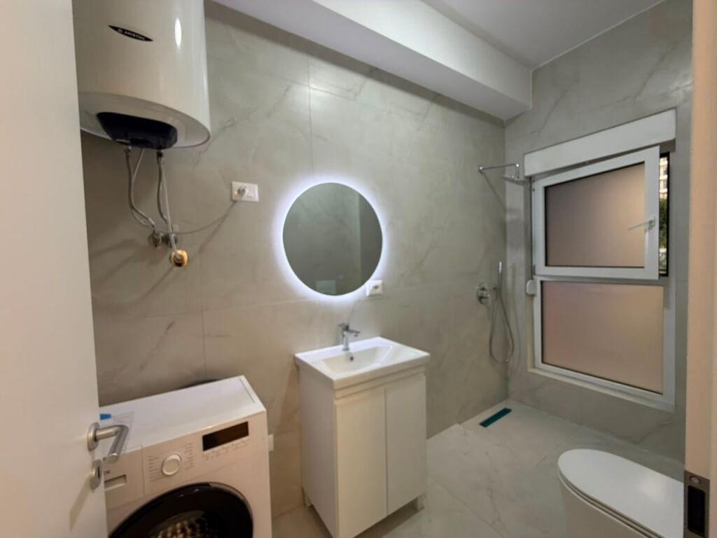 ME QERA: 1+1 📍Ali Demi - Rezidenca Kadiu || 50,000 Leke/Muaj - K.3 - Sp.70m² - I Pabanuar me Pare 100% Akull i ri🔥