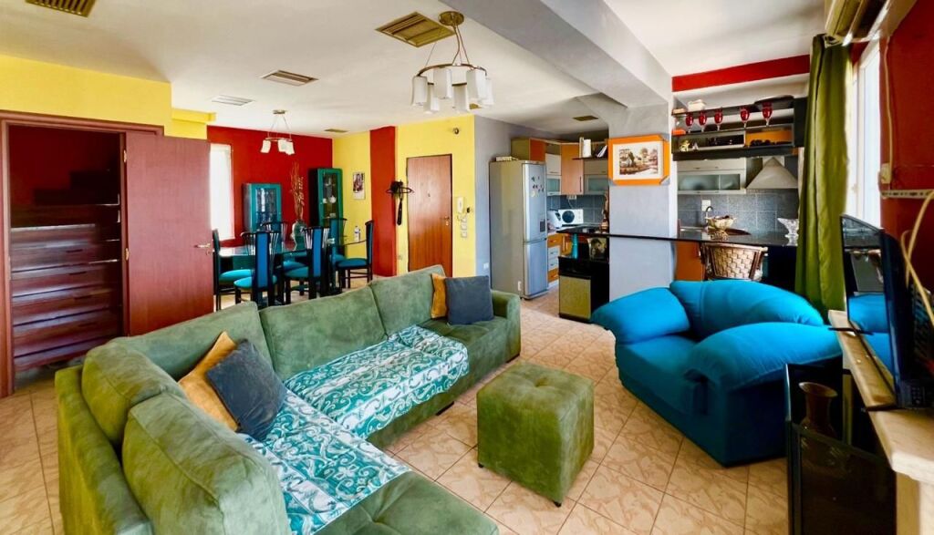 ‼️_ OCCASIONE VENDESI Appartamento Duplex 4+1+2 bagni.  📍_ Nel Residence "Kodra e Diellit nr.1" al 4° piano. (senza ascensore).                      
