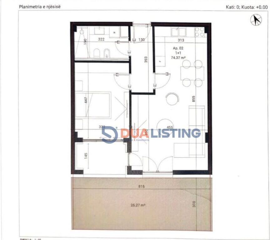 Vendiamo Appartamento 1+1 con Cortile | Piano 0 | Sun Palase Residence!