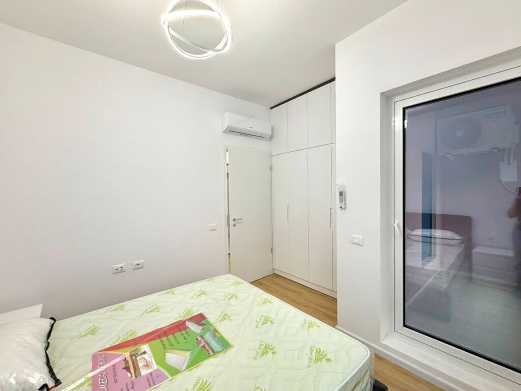 ME QERA: 1+1 📍Ali Demi - Rezidenca Kadiu || 50,000 Leke/Muaj - K.3 - Sp.70m² - I Pabanuar me Pare 100% Akull i ri🔥