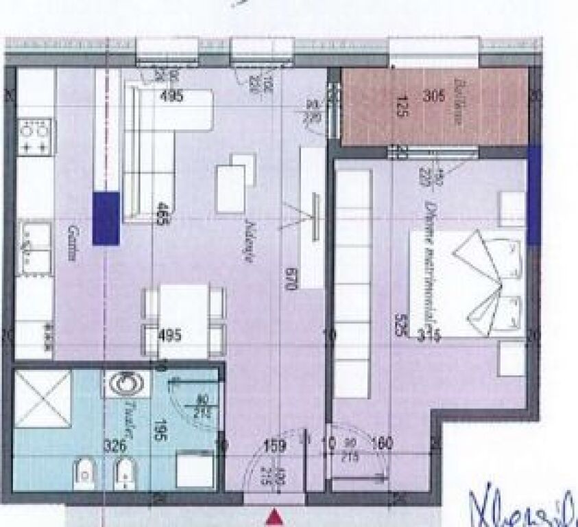 Apartment 1+1 for Sale – Tirana Entry