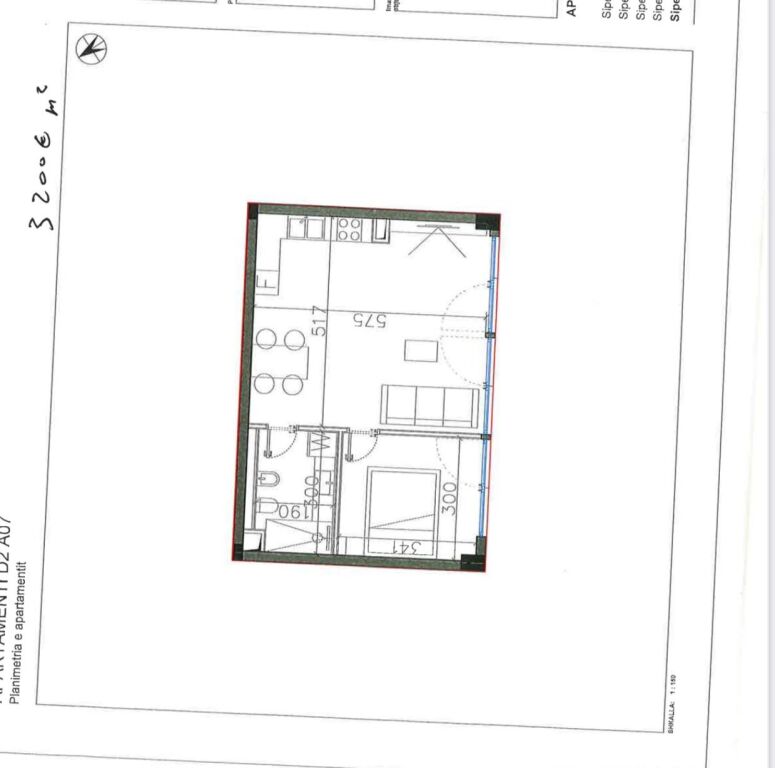 Apartment 1+1 for sale at Square Village Complex, Santorini 2, Dhermi, Palase, Himare, Drimadhe, Drymades.