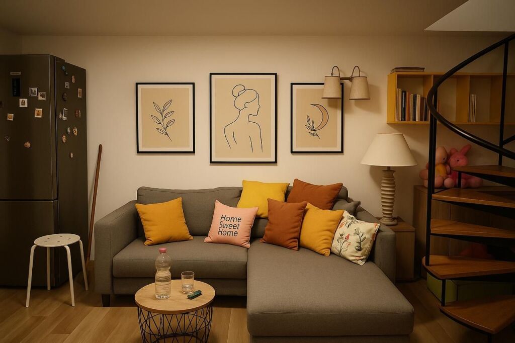 🏢Siri Kodra Street, duplex for rent, 1+1, furnished 55,000 lek