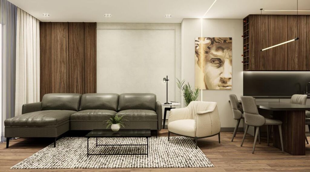 Apartament me qera 2+1+ parkim tek Ambasador 3 afer Stadiumit Arena