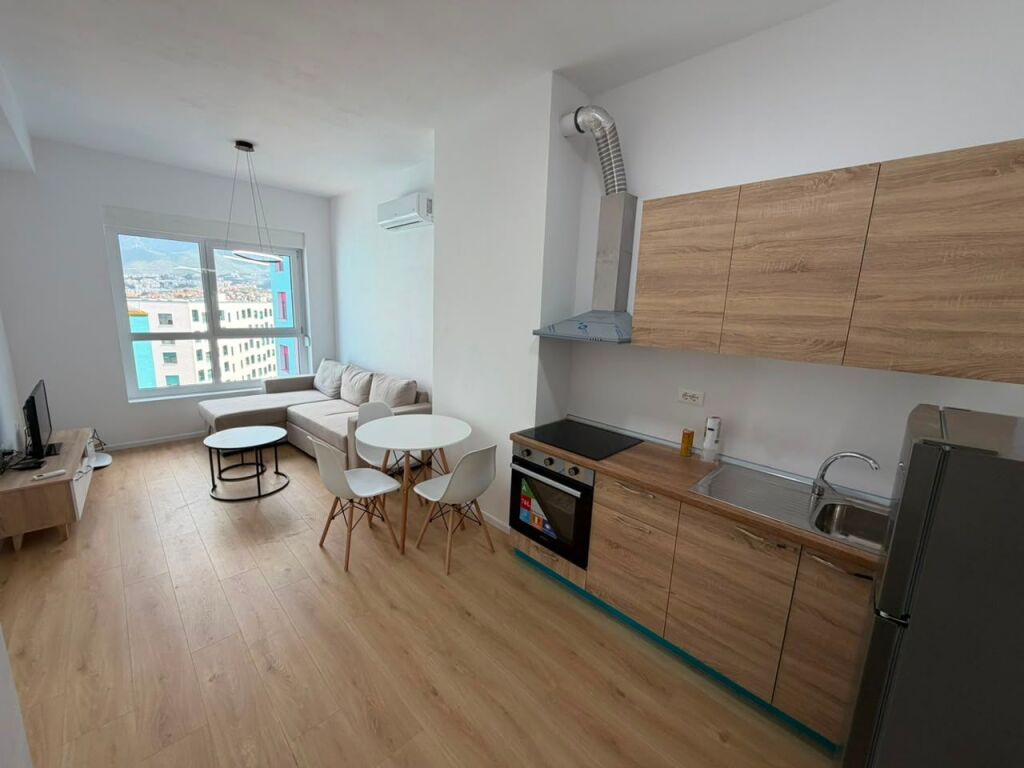 🏡 Apartment 1+1 for rent 📍 Kadiu Residence, Ali Demi💰 Price: 40,000 lek/month