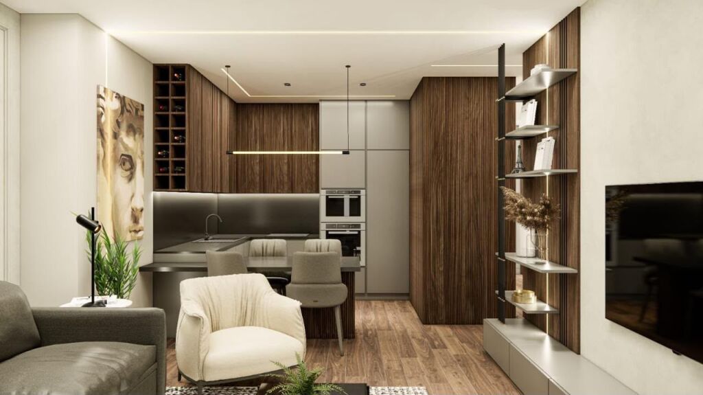 Apartament me qera 2+1+ parkim tek Ambasador 3 afer Stadiumit Arena