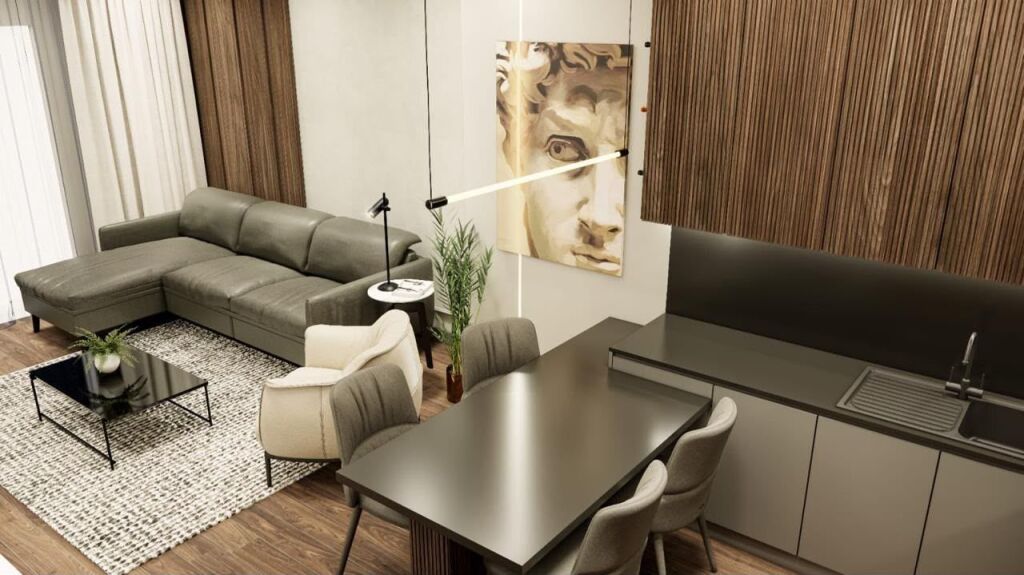 Apartament me qera 2+1+ parkim tek Ambasador 3 afer Stadiumit Arena