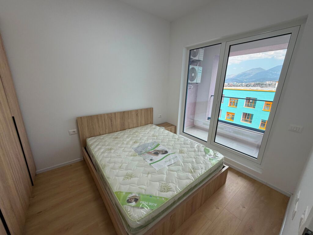 🏡 Apartment 1+1 for rent 📍 Kadiu Residence, Ali Demi 🏢 7th floor with elevator 💰 Price: 40,000 lek/month