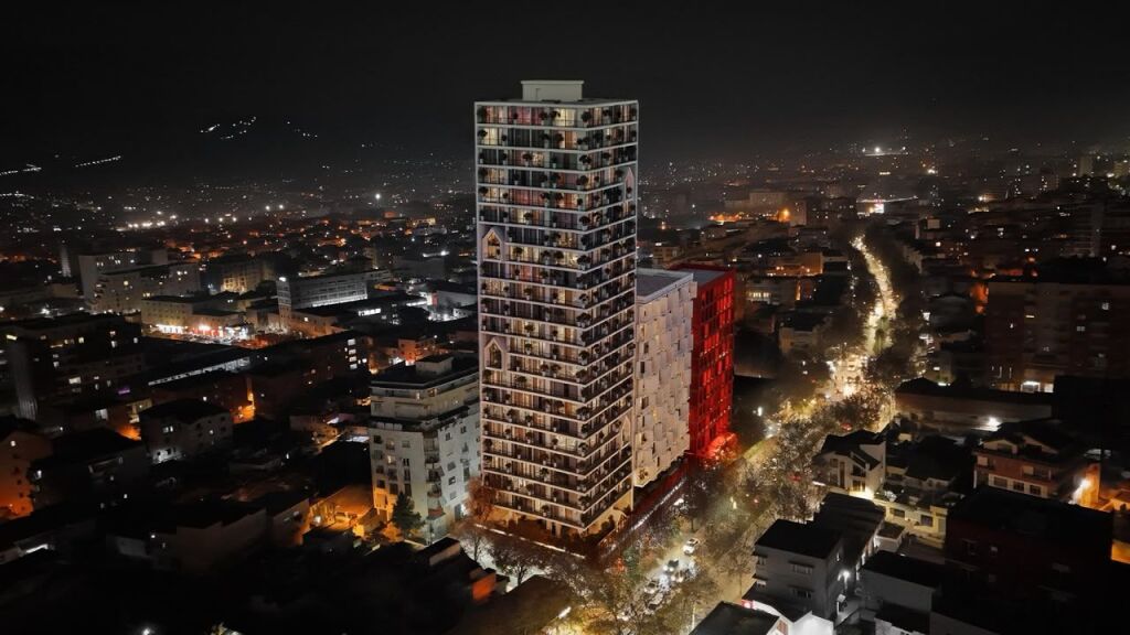 Shitet Apartament 2+1+2 - Oberon Tower, Stacioni i Trenit
