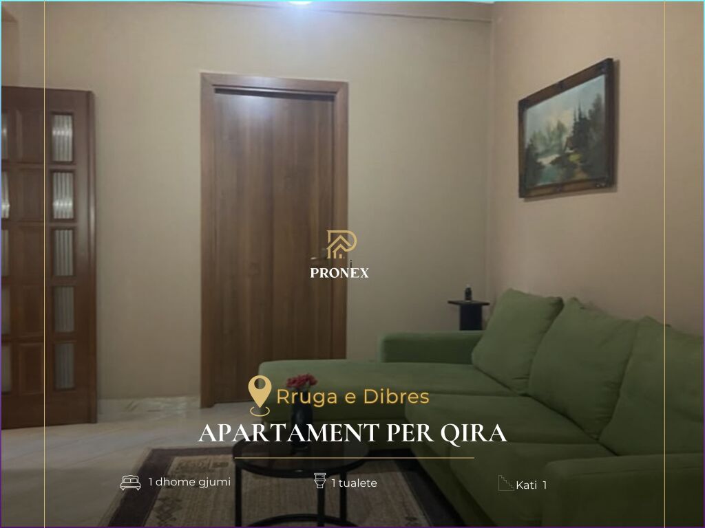 Apartment 1+1 part of a private house on Dibres street