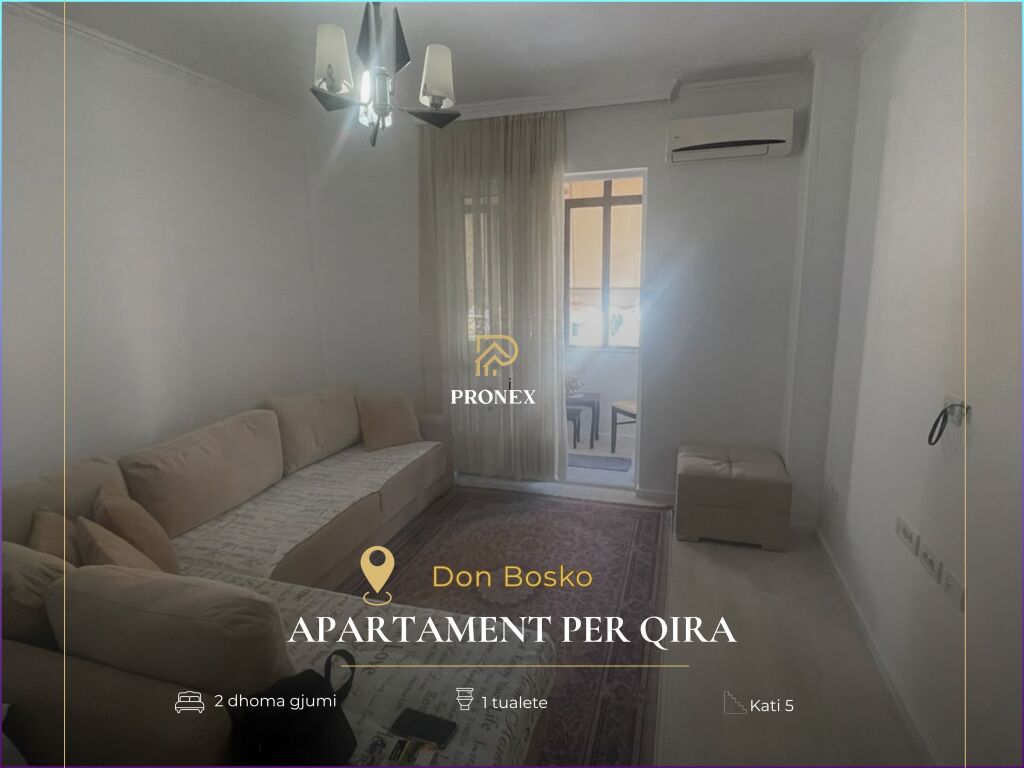 Apartment 2+1 for rent behind Globe, Kavaja Street