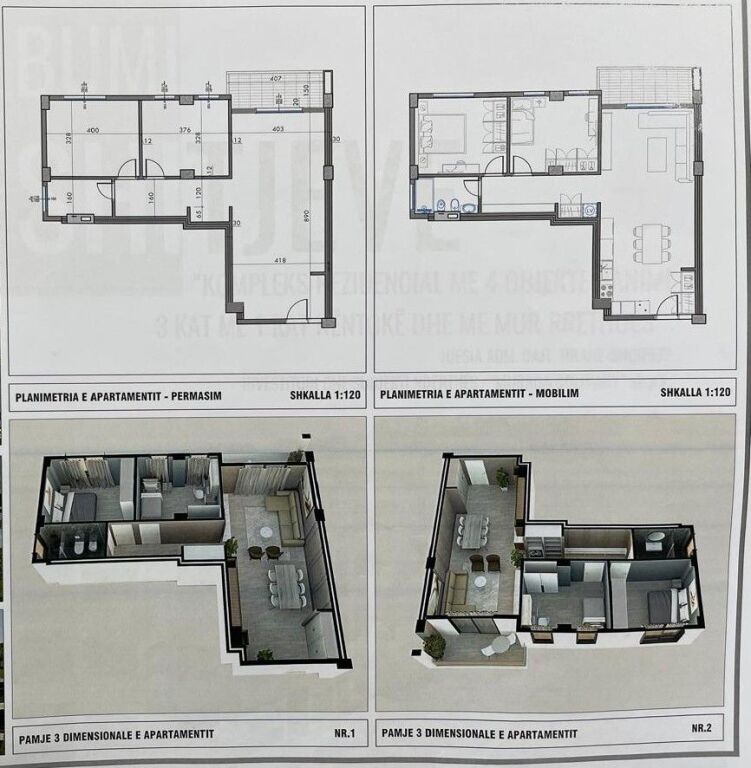 APARTAMENTE PËR SHITJE 2+1 – REZIDENCA GAXHERRI, SHKOZE