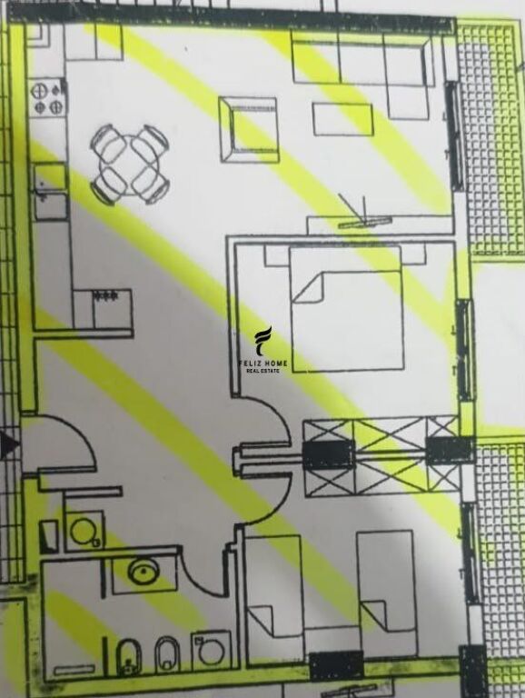 SHITET APARTAMENT 2+1 BRRYLI 185.000 EURO FH-88564