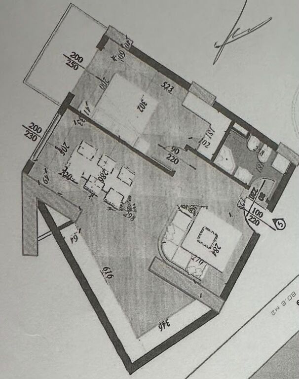 Apartment 1+1 Turdiu Complex, former Aviation Field
