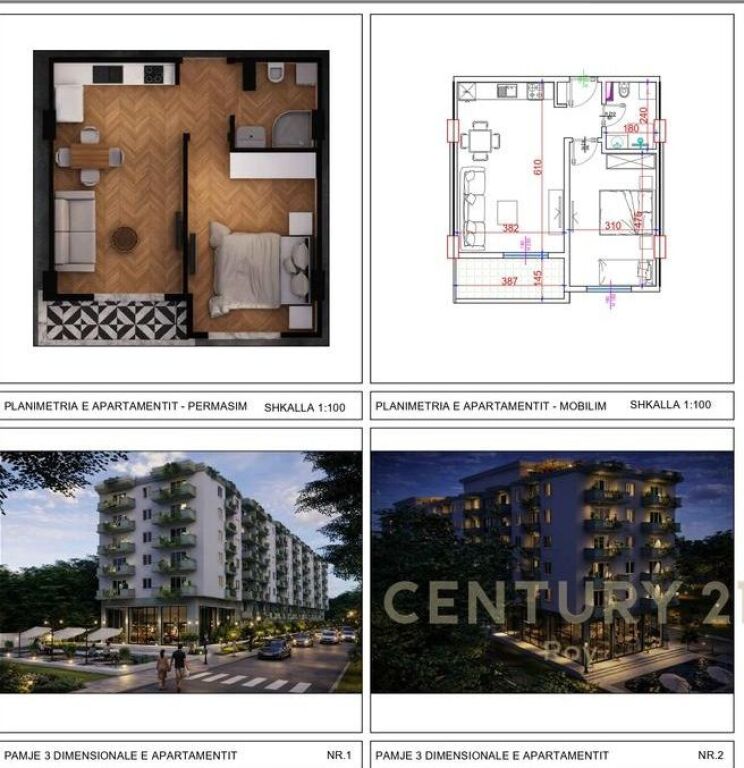 SHITET APARTAMENT 1+1 TEK ERDIAR RESIDENCE, QERRET!