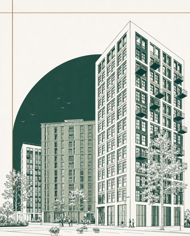 For sale, Apartment 2+1+2, Dara Residence, Xhamllik, Tirana