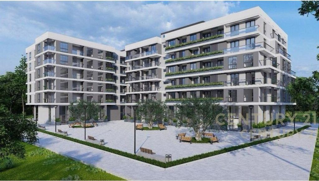APARTAMENT 1+1 NË MONTEVIDEO RESIDENCE – 50 M NGA DETI