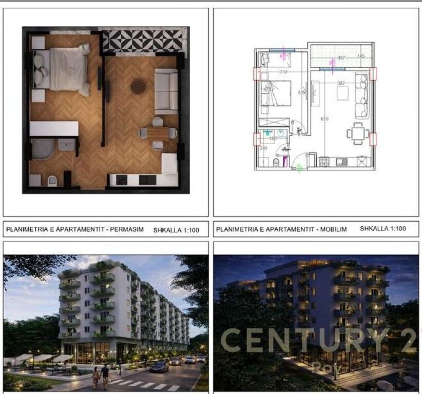 SHITET APARTAMENT 1+1 TEK ERDIAR RESIDENCE, QERRET!