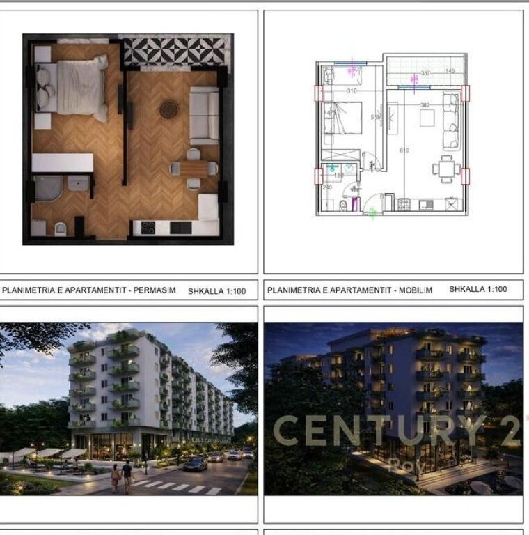 SHITET APARTAMENT 1+1 TEK ERDIAR RESIDENCE, QERRET!