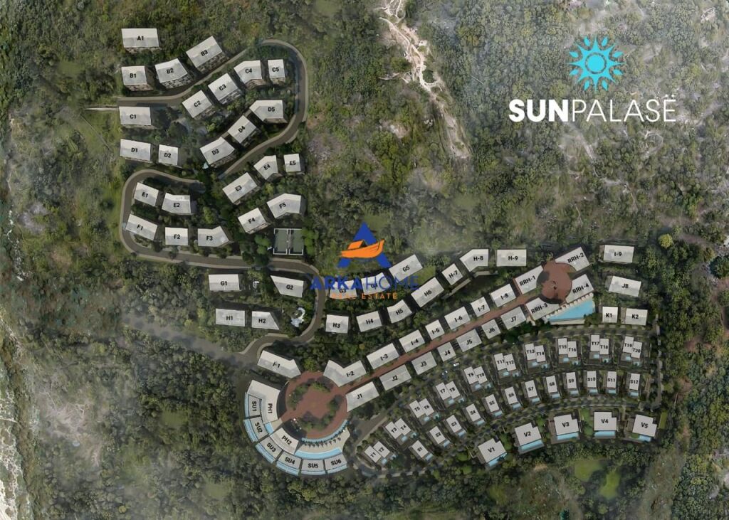 FOR SALE APARTMENT 1+1 "SUN PALASË RESIDENCE" 280,728 EURO