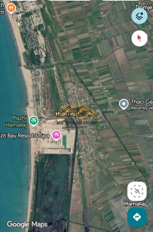 TERRENO IN VENDITA A HAMALLAJ, DURRES – 19630m² !!