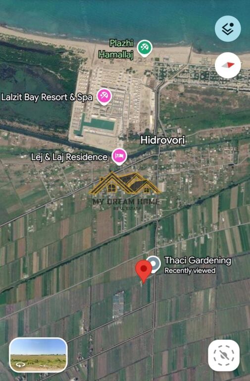 TERRENO IN VENDITA A HAMALLAJ, DURRES – 19630m² !!