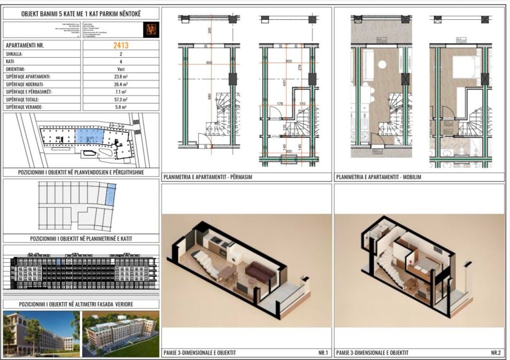 LOFT NЁ KOMPLEKSIN GRAND MARINA RESIDENCE ME PISHINЁ TEK MALI I ROBIT !