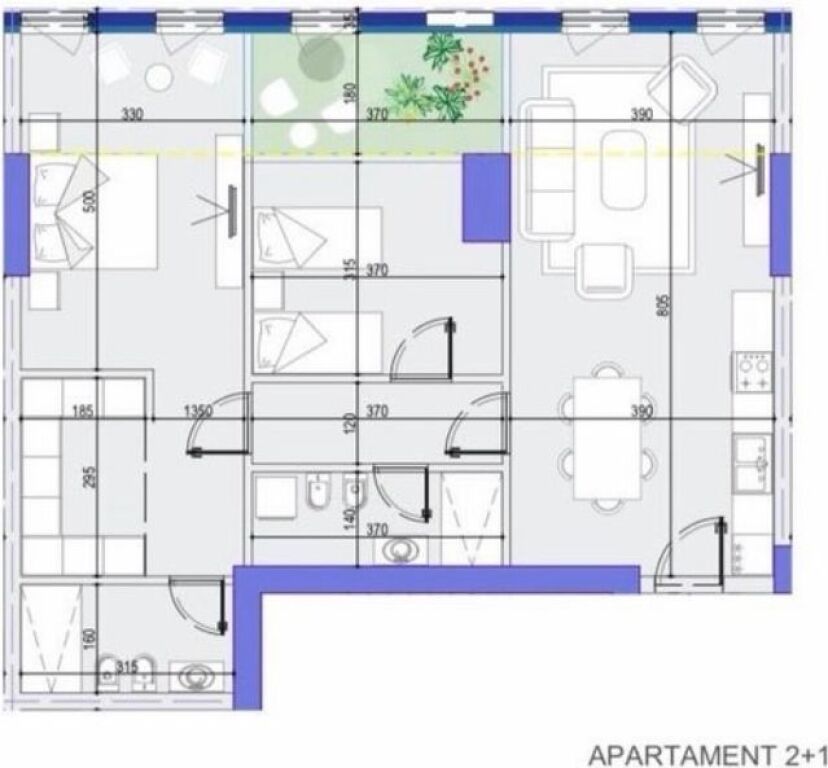 APPARTAMENTO 2+1+2 IN VENDITA PRESSO WHITE TOWER, COMUNE DI PARIGI!