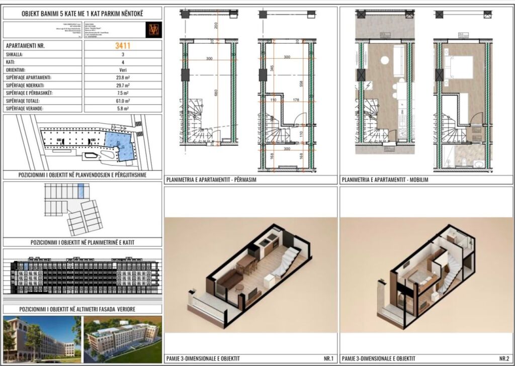 LOFT NЁ KOMPLEKSIN GRAND MARINA RESIDENCE ME PISHINЁ TEK MALI I ROBIT !