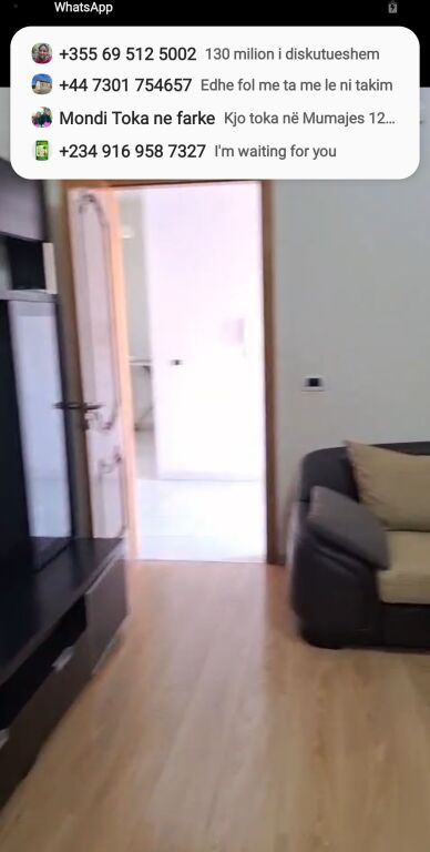 Jepet me qira Apartament 2+1 në Mëzez, pranë QTU.