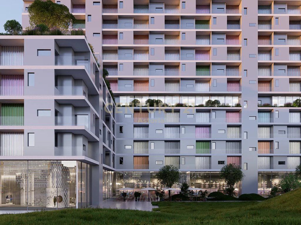 OKAZION! Shitet apartament 1+1 pas Casa Italia, Moa Residence.