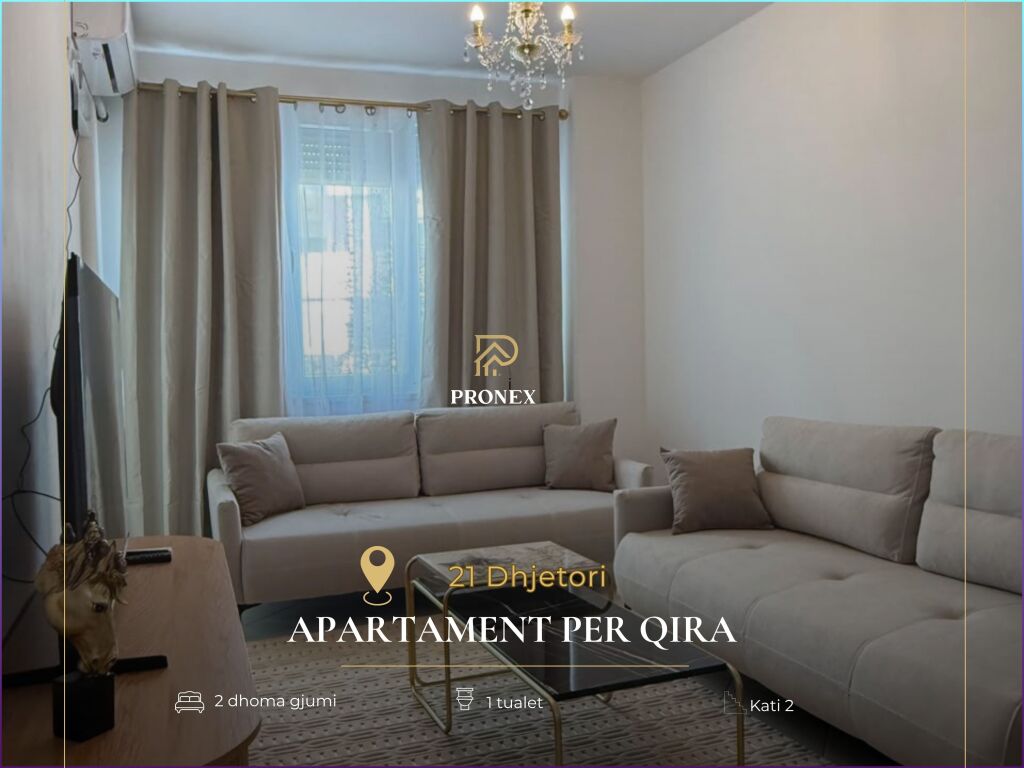 Apartament me qira 2+1 tek 21 Dhjetori